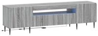 vidaXL TV-Board vidaXL LED-TV-Schrank ZWOLLE 153 x 35 x 43 cm Sonoma-Grau