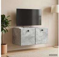 vidaXL TV-Board vidaXL Wandmontierter TV-Schrank 59,5 x 31 x 30 cm Betongrau