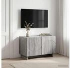 vidaXL TV-Board vidaXL TV-Lowboard 60 x 34,5 x 40 cm Sonoma-Grau Holzwerkstoff
