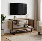 vidaXL TV-Board vidaXL TV-St&auml;nder 80 x 36 x 45 cm Artisan-Eiche Holzwerkstoff