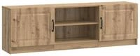 vidaXL TV-Schrank 150 x 31 x 47 cm TV-Schr&auml;nk Artisan-Eiche 150x31x47 cm...