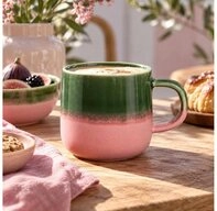 Tranquillo Becher Industrial - Henkelbecher von Tranquillo, Steingut