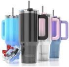 LuxusKollektion Thermobecher Thermobecher 30oz Edelstahl 891 ml + 1xDeckel...