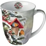 Ambiente Luxury Paper Products Becher Blumen, Fr&uuml;hling, Vogel, Sommer,...