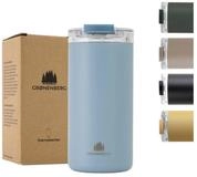 GR&Oslash;NENBERG Thermobecher Kaffeebecher to go 440ml, 100% Auslaufsicher, H&auml;lt...
