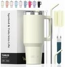 LuxusKollektion Coffee-to-go-Becher Thermobecher doppelwandig Edelstahl...