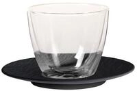 Villeroy & Boch Latte-Macchiato-Glas Manufacture Rock Caf&eacute; au Lait-Set 250 ml,