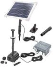 esotec Solarpumpe Teichpumpenset 6/230, LED + LiFePo4 Akku 6,4V/4Ah + Solarmodul
