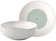 Villeroy & Boch Pastateller Fleur Couleur Pastaschalen &oslash; 24 cm 6er Set, (6 St)