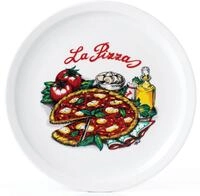 van Well Pizzateller Napoli, (6 St), Teller Set, Porzellan, sp&uuml;lmaschinen- und