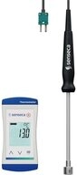Senseca Raumthermometer Senseca ECO 130-AXS15 Temperatur-Messger&auml;t F&uuml;hler-Typ K,