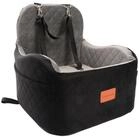 LuxusKollektion Hunde-Autositz Hund Booster Autositz Memory Foam...