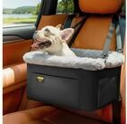 LuxusKollektion Hunde-Transportbox Hundeautositz 9kg Stahlrahmen...