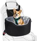 LuxusKollektion Hunde-Autositz Hundeautositz Booster 28D Foam Reisebett Taschen...