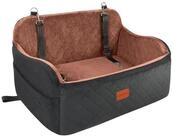 LuxusKollektion Hunde-Autositz Hundeautositz mittelgro&szlig; Memoryschaum Leinen...