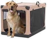 LuxusKollektion Hunde-Transportbox Hundebox faltbar Transportbox Auto Stoffbezug