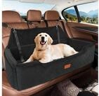 LuxusKollektion Hunde-Autositz Hundeautositz 2er Waschbar Sicherheitsleinen...