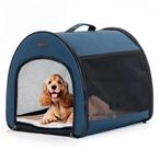 LuxusKollektion Hunde-Transportbox Hundebox faltbar atmungsaktiv Pl&uuml;schkissen
