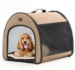 LuxusKollektion Hunde-Transportbox Hundebox faltbar tragbar atmungsaktiv