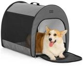 LuxusKollektion Hunde-Transportbox Hundebox Reise PopUp Hundetrage Matte 76cm...