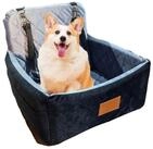 LuxusKollektion Hunde-Transportbox Hunde Autositz R&uuml;ckbank bis 15 kg waschbar
