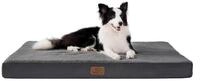 LuxusKollektion Hundebett Hundebett orthop&auml;disch waschbar gro&szlig;e L 91 x B 69 x...