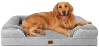 LuxusKollektion Hundebett Hundebett Orthop&auml;disches Memory Foam L 112 x B 81 x...