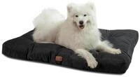 LuxusKollektion Hundematte Hundekissen 120x90cm XXL waschbar tiefschwarz L 120...