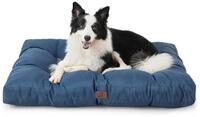 LuxusKollektion Hundebett Hundebett Hundematratze Hundematte dunkelblau L 91 x...