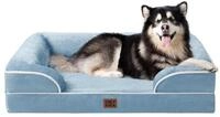 LuxusKollektion Hundebett Hundebett orthop&auml;disches Memoryfoam L 132 x B 104 x...