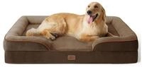 LuxusKollektion Hundebett Hundebett orthop&auml;disches ergonomisches L 122 x B 89...