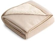 LuxusKollektion Tierdecke Hundedecke wasserdicht Sherpa Fleece L cremefarben