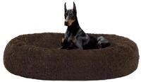 LuxusKollektion Hundebett Hundebett orthop&auml;disches rund Donut L 120 x B 120 x...