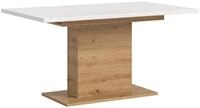 xonox.home Esstisch, Artisan Nachbildung Wei&szlig; Melamin Modern 150x76x90 cm