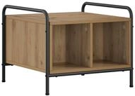 vidaXL Couchtisch Couchtisch Artisan-Eiche 50 x 49 x 41 cm Holzwerkstoff (1-St)