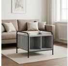 vidaXL Couchtisch vidaXL Couchtisch Sonoma-Grau 50 x 49 x 41 cm Holzwerkstoff