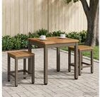 vidaXL Couchtisch vidaXL Couchtisch Natur und Kaffee 40 x 40,5 x 36 cm...
