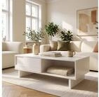 en.casa Couchtisch, &raquo;Katanshumn&laquo; Schublade 2 Ablagef&auml;cher 110 x 55 x 39 cm...