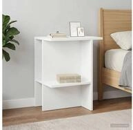 vidaXL Couchtisch vidaXL Couchtisch Wei&szlig; 40 x 30 x 49 cm Holzwerkstoff