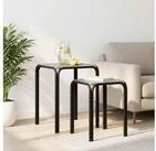 vidaXL Beistelltisch vidaXL Beistelltisch Sonoma-Grau 41 x 40 x 50 cm...