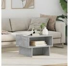 vidaXL Couchtisch vidaXL Couchtisch Betongrau 48 x 46 x 35 cm Holzwerkstoff