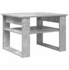 vidaXL Couchtisch 64 x 54 x 44 cm Couchtisch Beton Grau 64x54x44 cm...