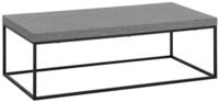 Wohnling Couchtisch WL6.919 Grau 120 cm Beton Optik Wohnzimmertisch Sofatisch...