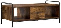 vidaXL Couchtisch Couchtisch R&auml;uchereiche 99,5 x 49 x 41 cm Holzwerkstoff...