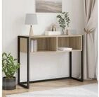 vidaXL Beistelltisch vidaXL Beistelltisch Sonoma 100 x 36 x 75 cm Holzwerkstoff