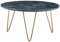 Wohnling Couchtisch WL7.211 Echter Marmor Sofatisch &Oslash; 70 cm Tisch...