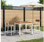 vidaXL Couchtisch vidaXL Couchtisch Nat&uuml;rlich und Wei&szlig; 50 x 48,5 x 36 cm