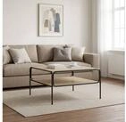 vidaXL Couchtisch vidaXL Beistelltisch Sonoma-Eiche 100 x 50 x 46 cm...