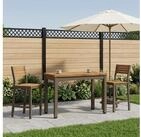 vidaXL Couchtisch vidaXL Couchtisch Natur und Kaffee 60,5 x 30 x 36 cm...