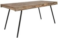 Trendm&ouml;bel24 Esstisch Design Esstisch SURI 160 x 78 cm Platte recycled Teak